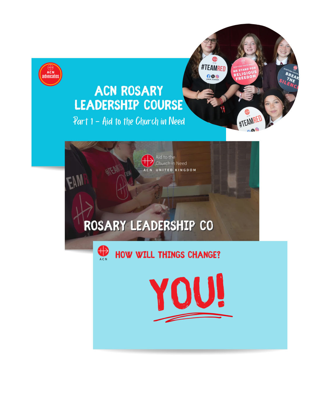 Thumbnail for the ACN Rosary Leadership Course resource for secondary schools