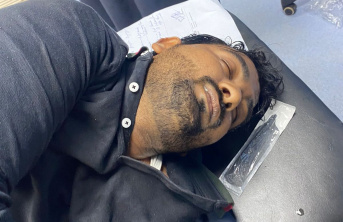 Suleman Masih in hospital following his attack