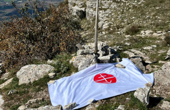 The top of Mount Subasio overlooking Assisi