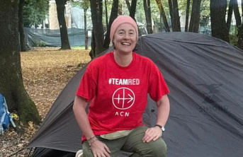 #TeamRed 112-mile walk fundraiser