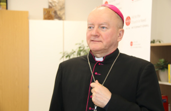 Picture of Bishop Jan Sobilo of Kharkiv-Zaporizhzhia Diocese, eastern Ukraine