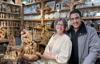 Rony Tabash with ACN UK National Director Caroline Hull