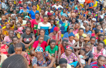 Food items for IDPs living in Daudu Camp in Benue State 