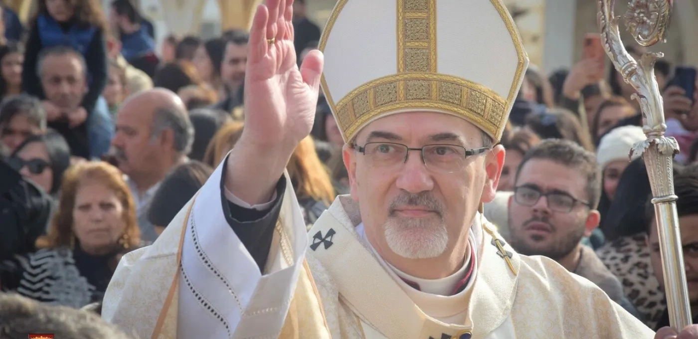 Cardinal Pierbattista Pizzaballa, Latin Patriarch of Jerusalem.