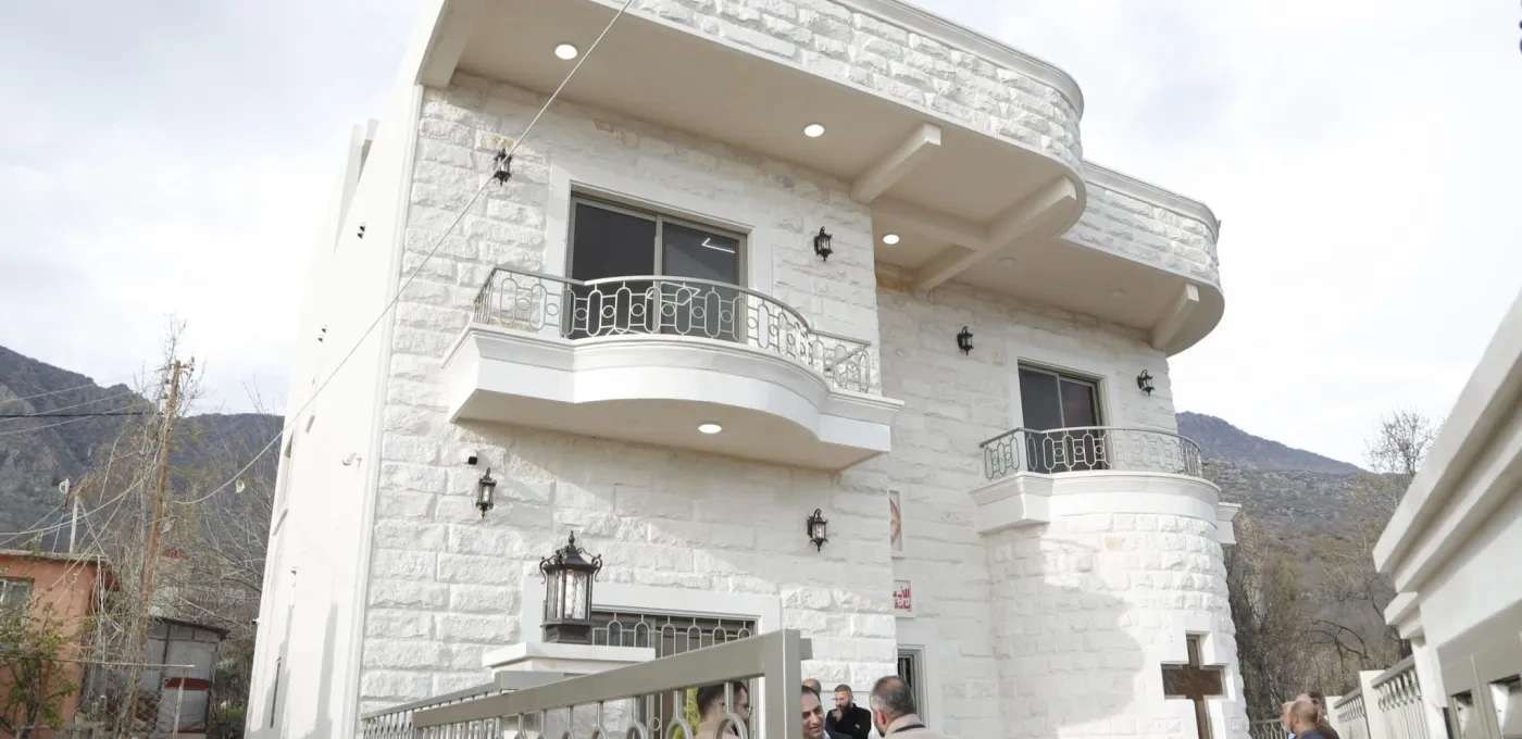 The new centre for the Sisters in Araden.