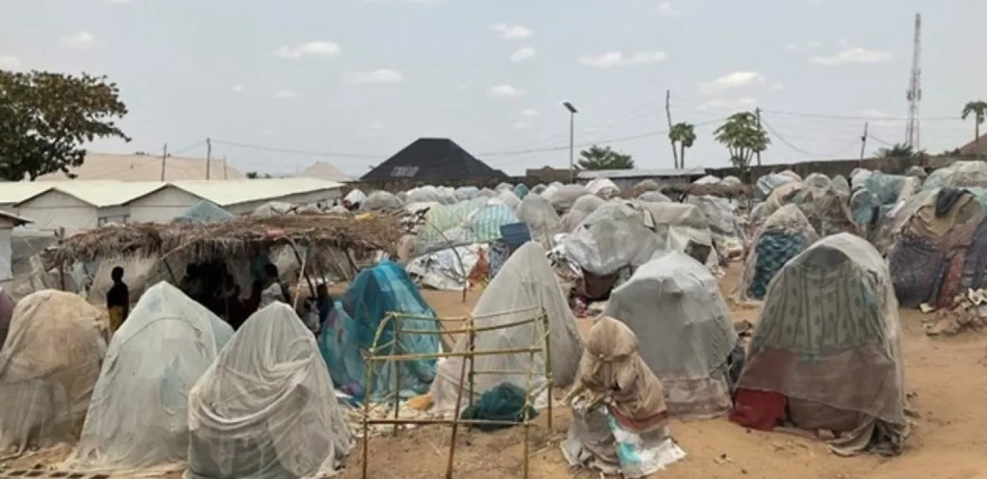 An IDP camp in Makurdi Diocese, Nigeria.