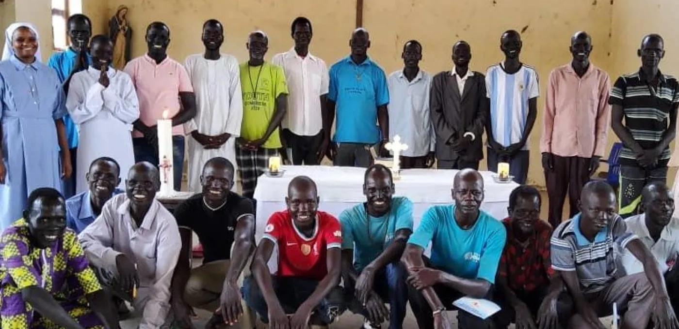 A group of catechists from South Sudan