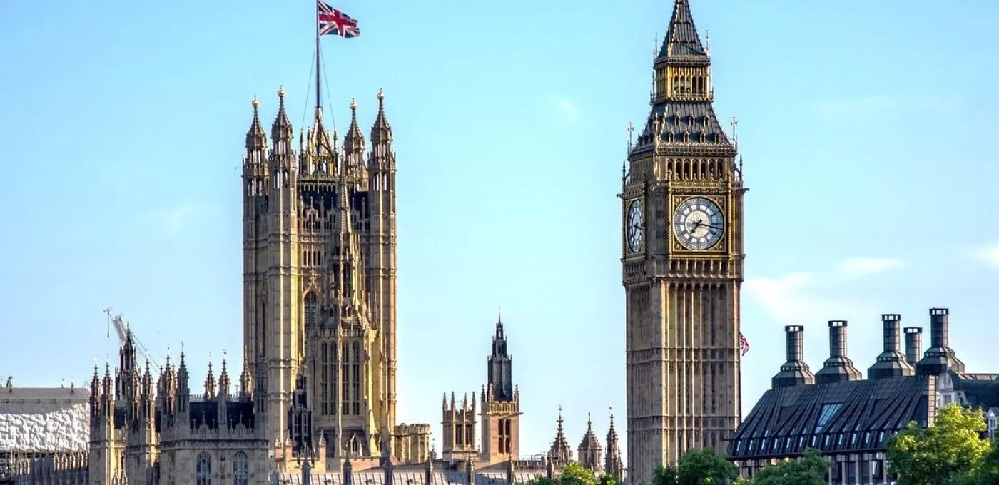 UK Houses of Parliament, Westminster, London.