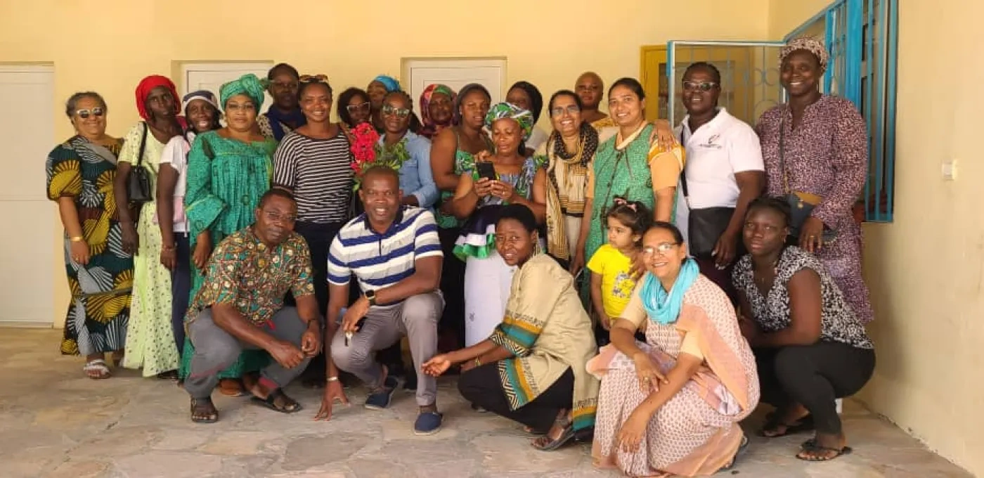 A group of Christian women meeting together