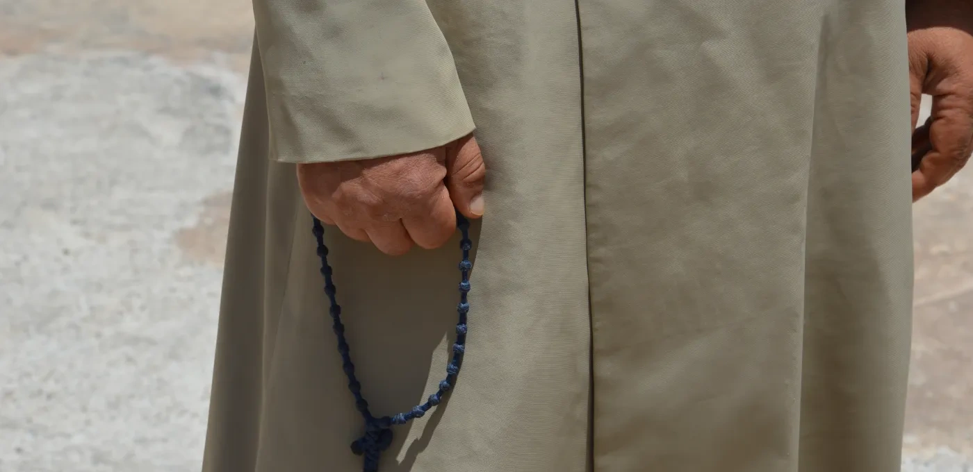 Rosary being prayed in the Middle East