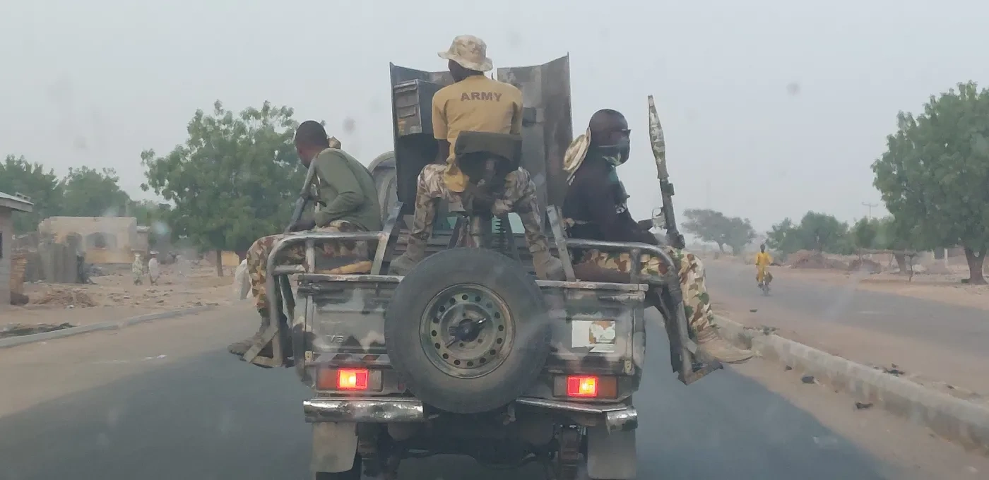 Military support driving towards Maiduguri in 2024 