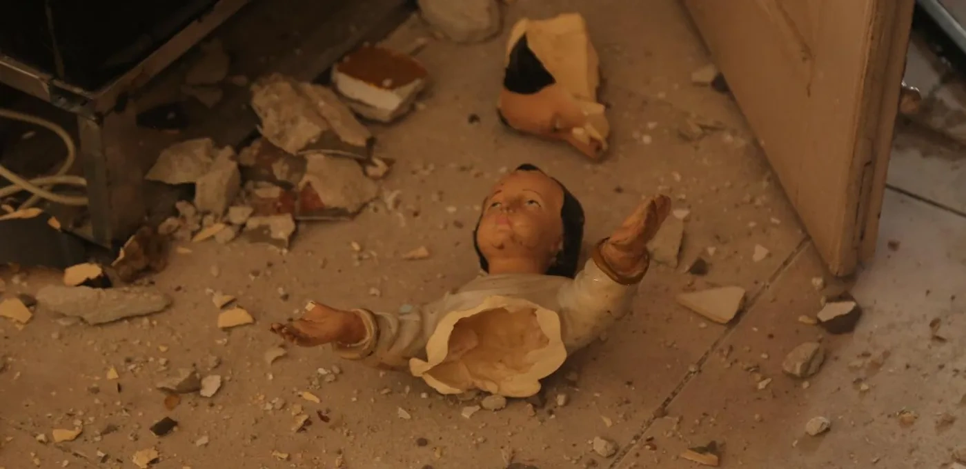 church Damage caused by the earthquake in the Mandalay Archdiocese, Burma 