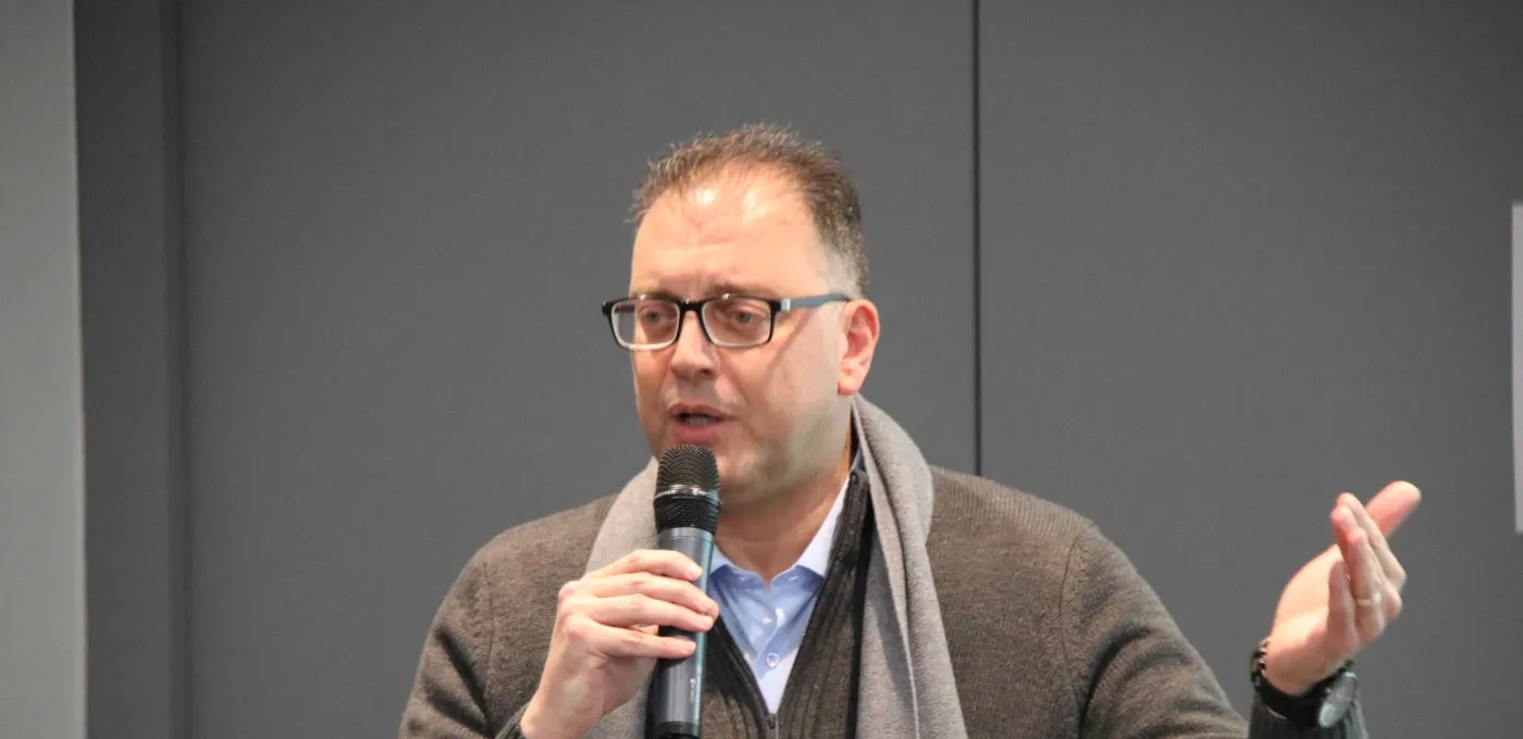 George Akroush, director of the Development Office of the Latin Patriarchate of Jerusalem