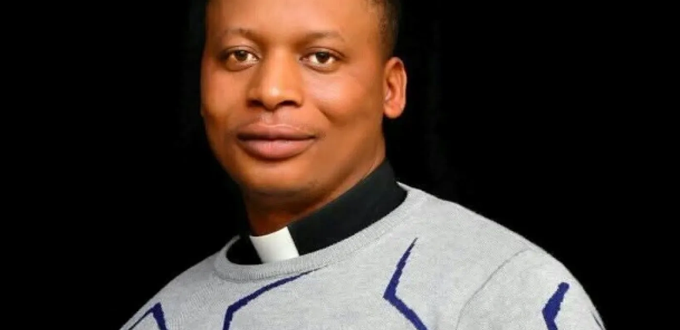 Fr Nathaniel Asuwaye who spent three months in captivity 
