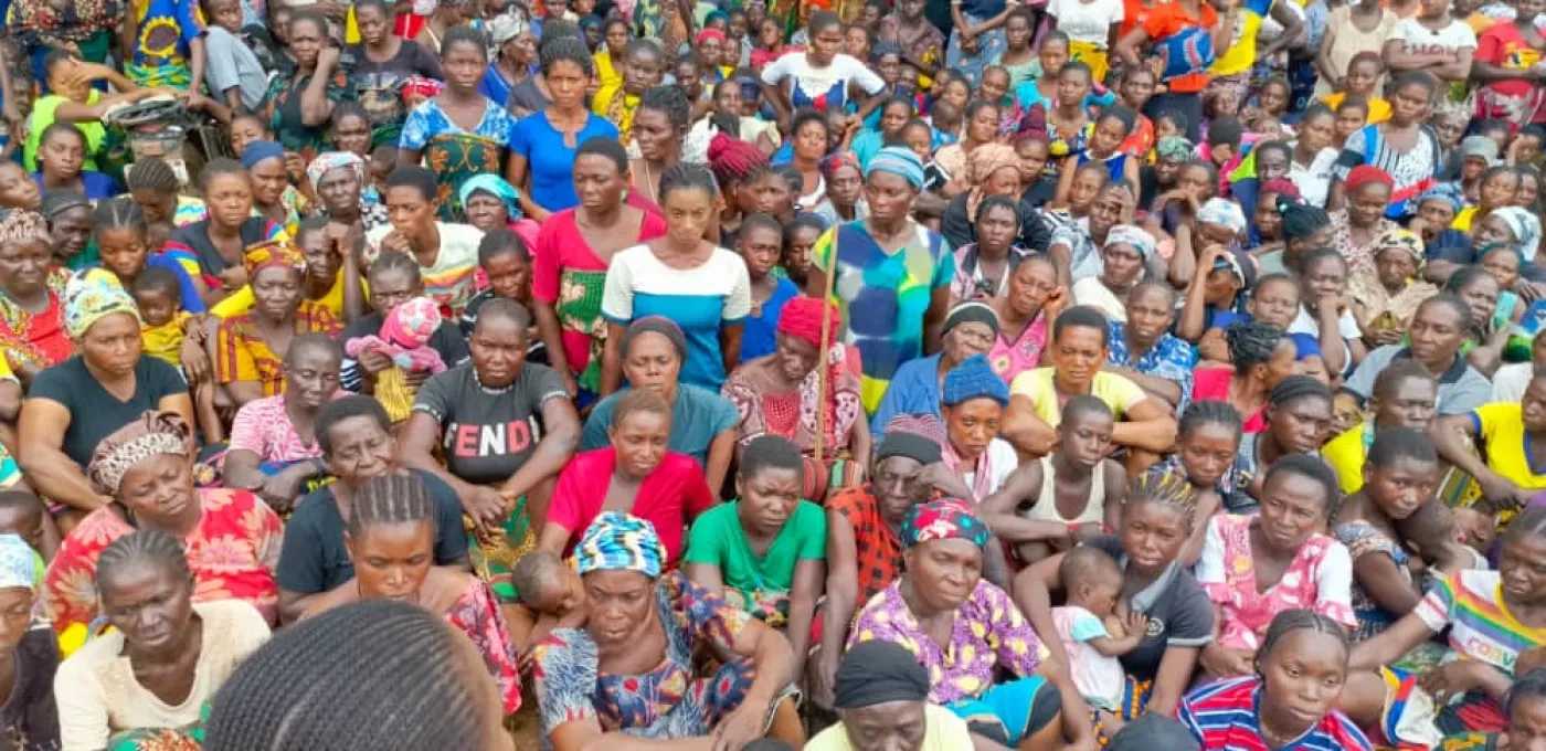 Food items for IDPs living in Daudu Camp in Benue State 