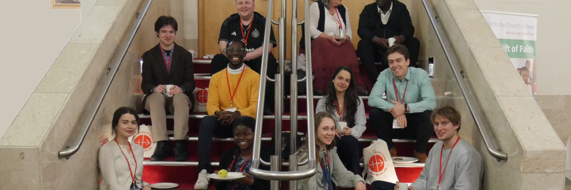 A group of young advocates at an ACN event
