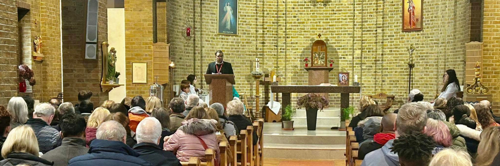 ACN Community Fundraiser giving a parish appeal