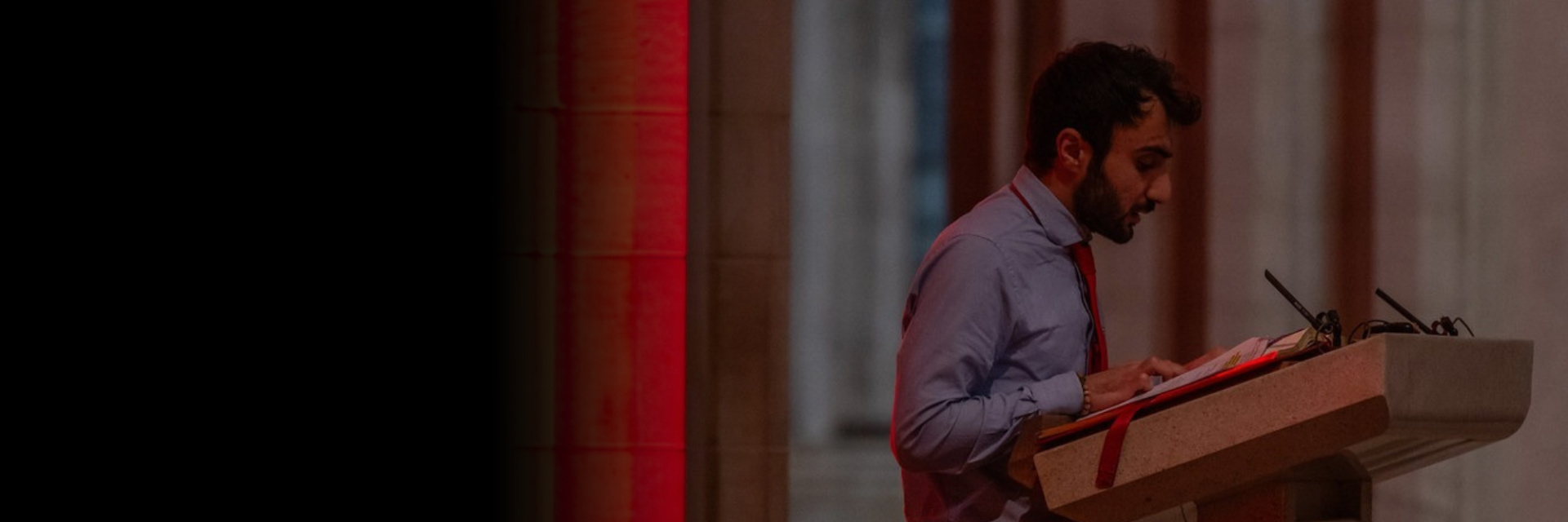 Guest giving a talk for #RedWednesday