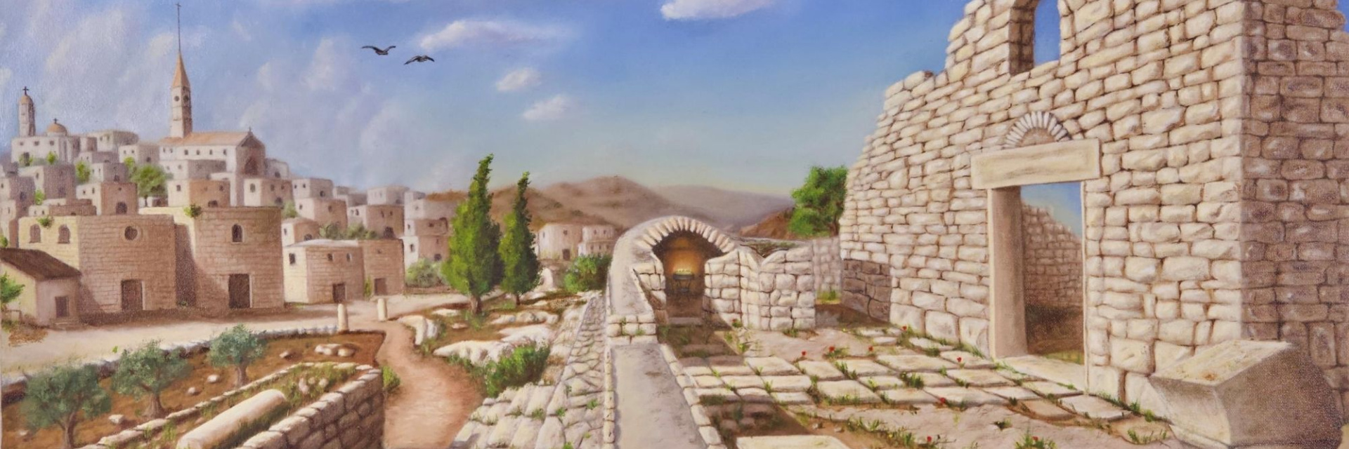 Artwork of the Holy Land