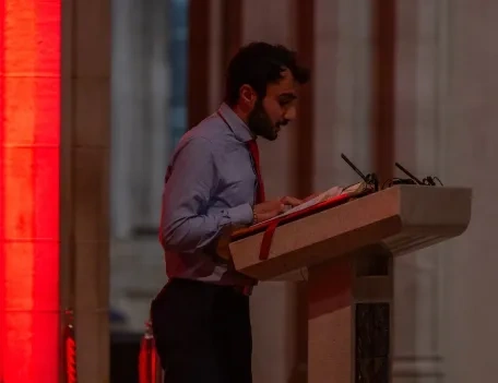 Guest giving a talk for #RedWednesday