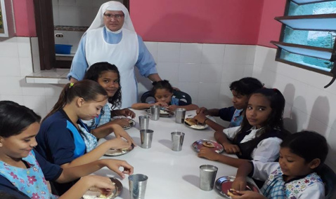 -Children helped by the Sisters of the Missionary Association of Jesus and Mary