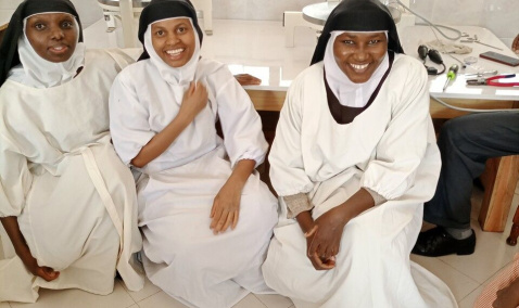 Carmelite nuns who bake Eucharist wafers in Kenya