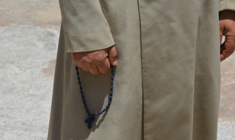 Rosary being prayed in the Middle East