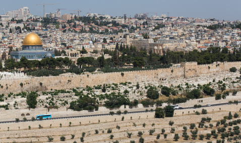 City scape of Jerusalem
