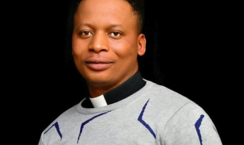 Fr Nathaniel Asuwaye who spent three months in captivity 