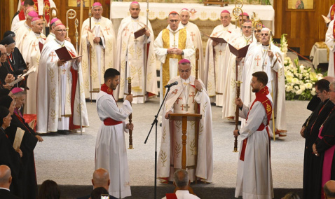 Archbishop Nona who is now the new Patriarch of the Chaldean Catholic Church
