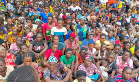 Food items for IDPs living in Daudu Camp in Benue State 