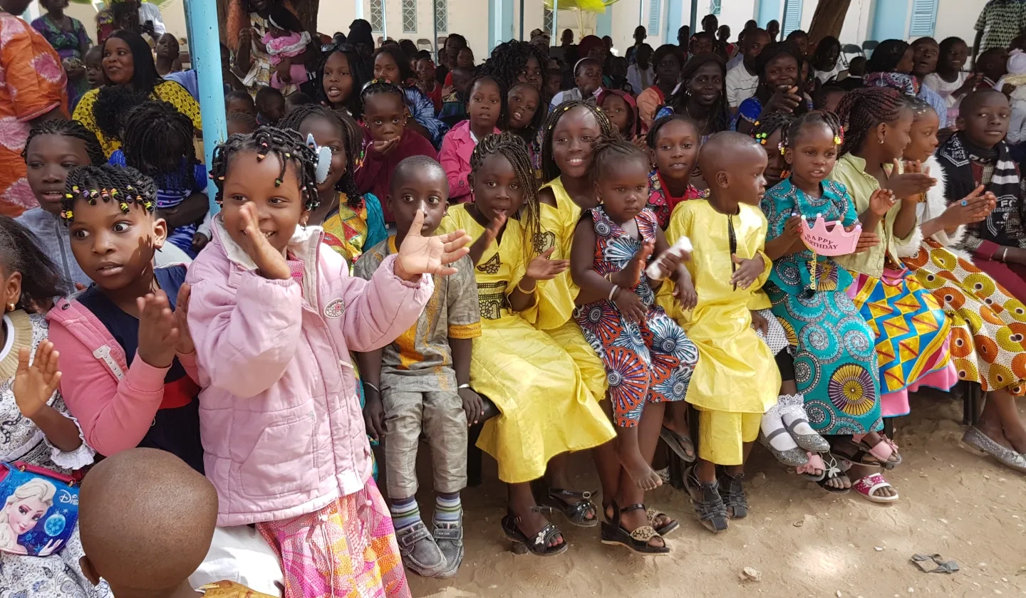 Sunday gathering with the children in Nouakchott Diocese, Mauritania 