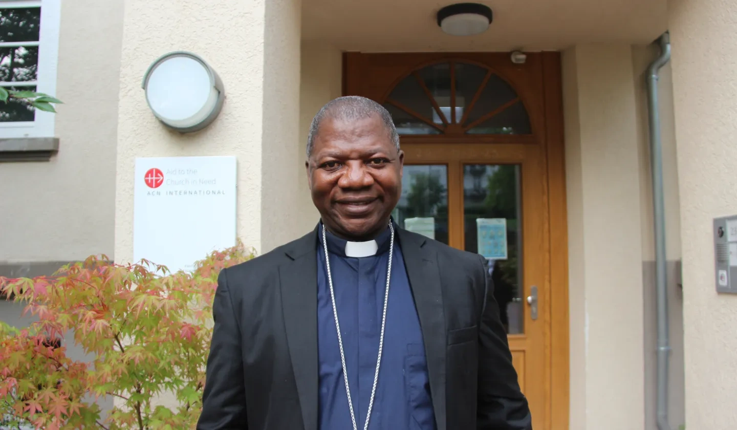 Bishop Mark Nzukwein from Wukari taken in 2023 