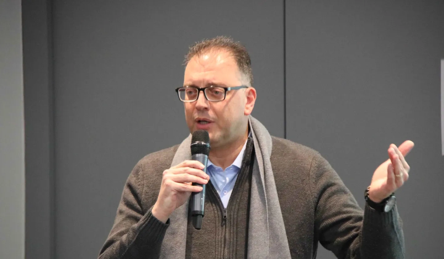 George Akroush, director of the Development Office of the Latin Patriarchate of Jerusalem