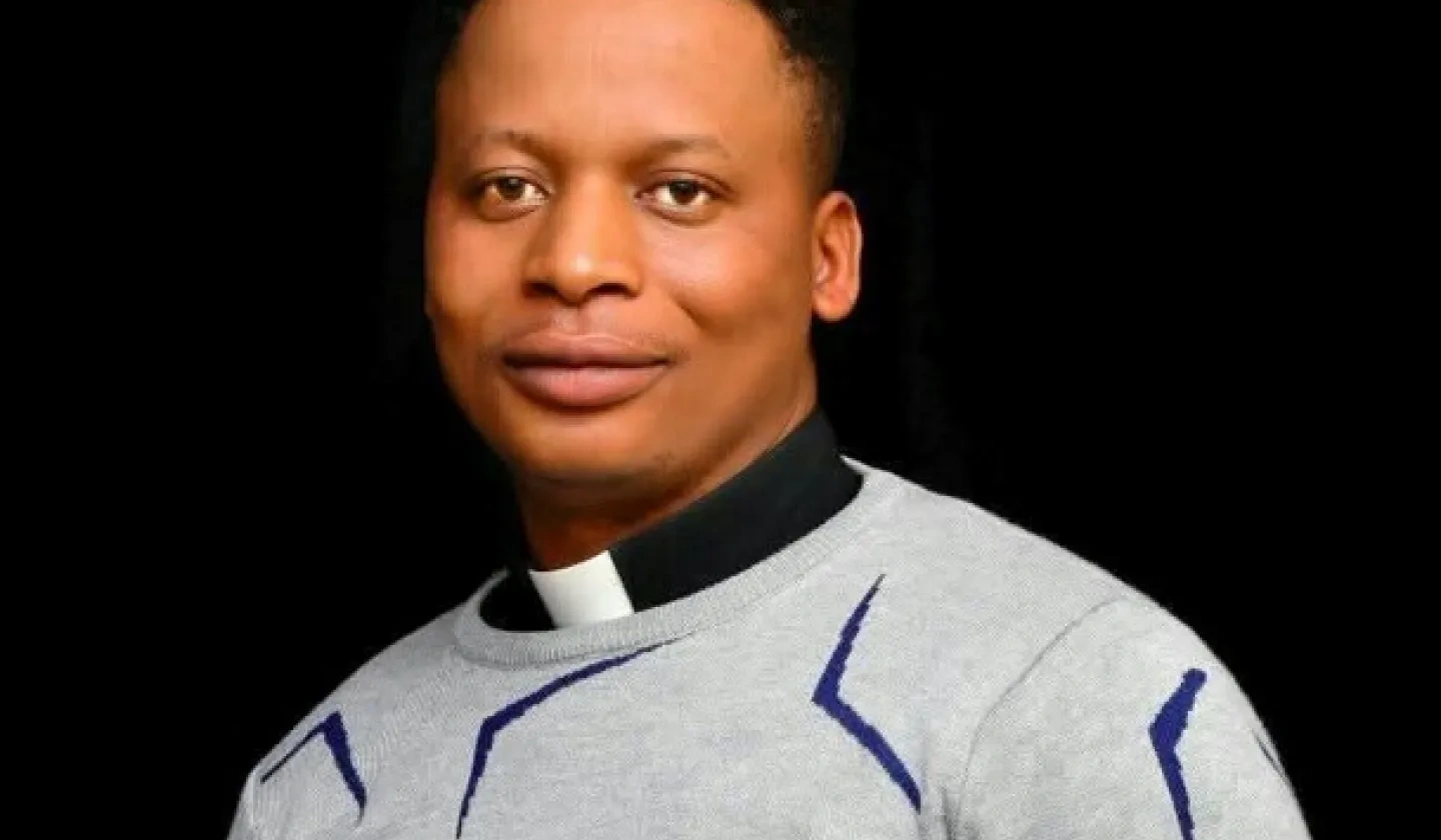 Fr Nathaniel Asuwaye who spent three months in captivity 