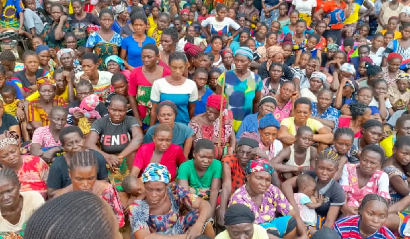 Food items for IDPs living in Daudu Camp in Benue State 