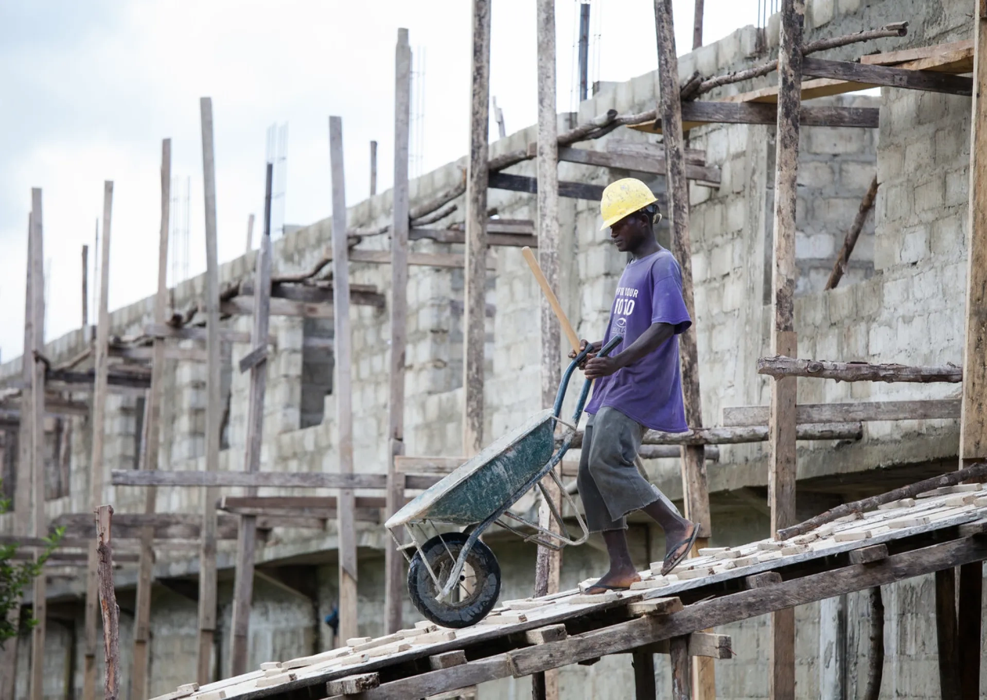 Building a church in Liberia