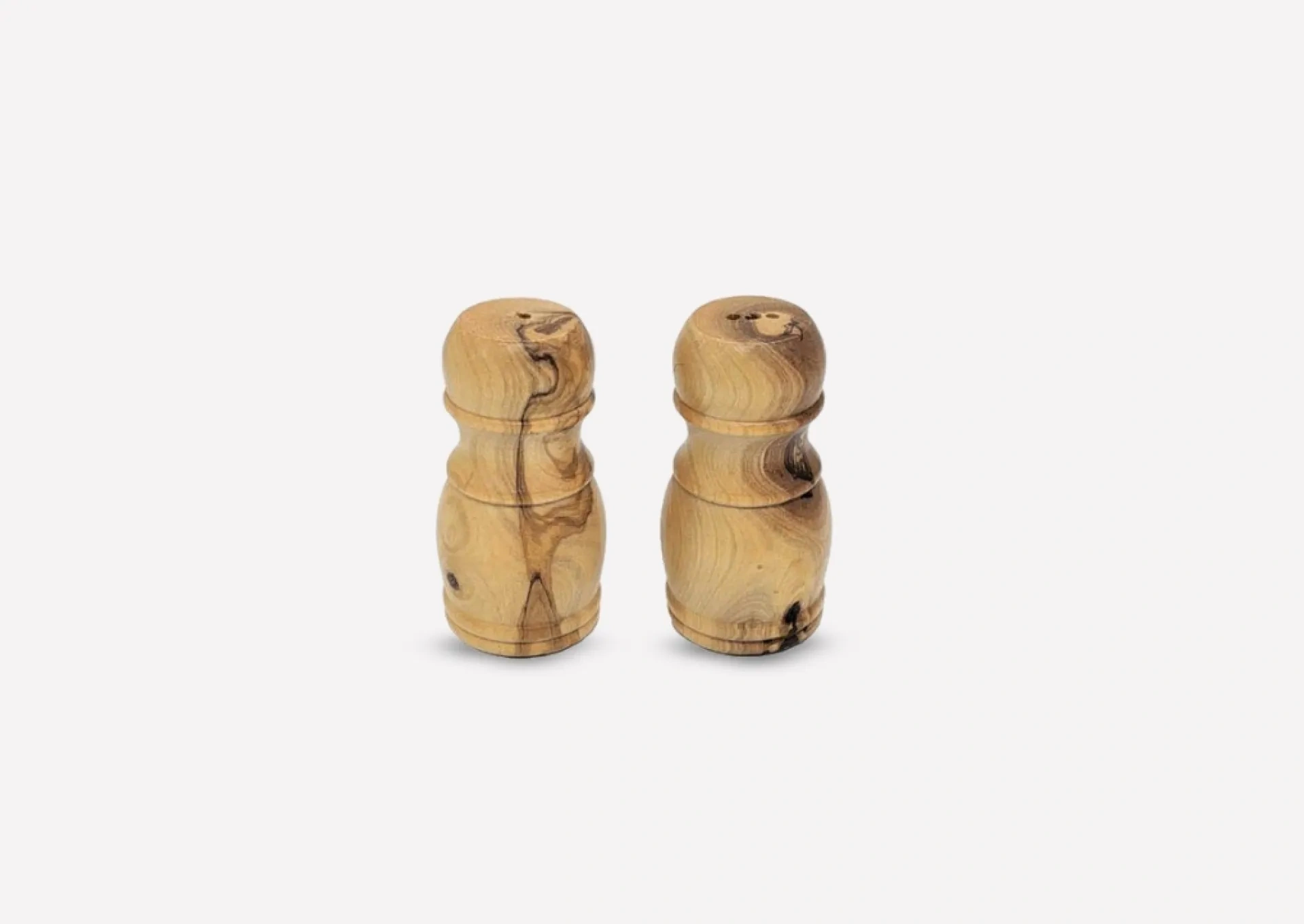Olive Wood Salt and Pepper Set