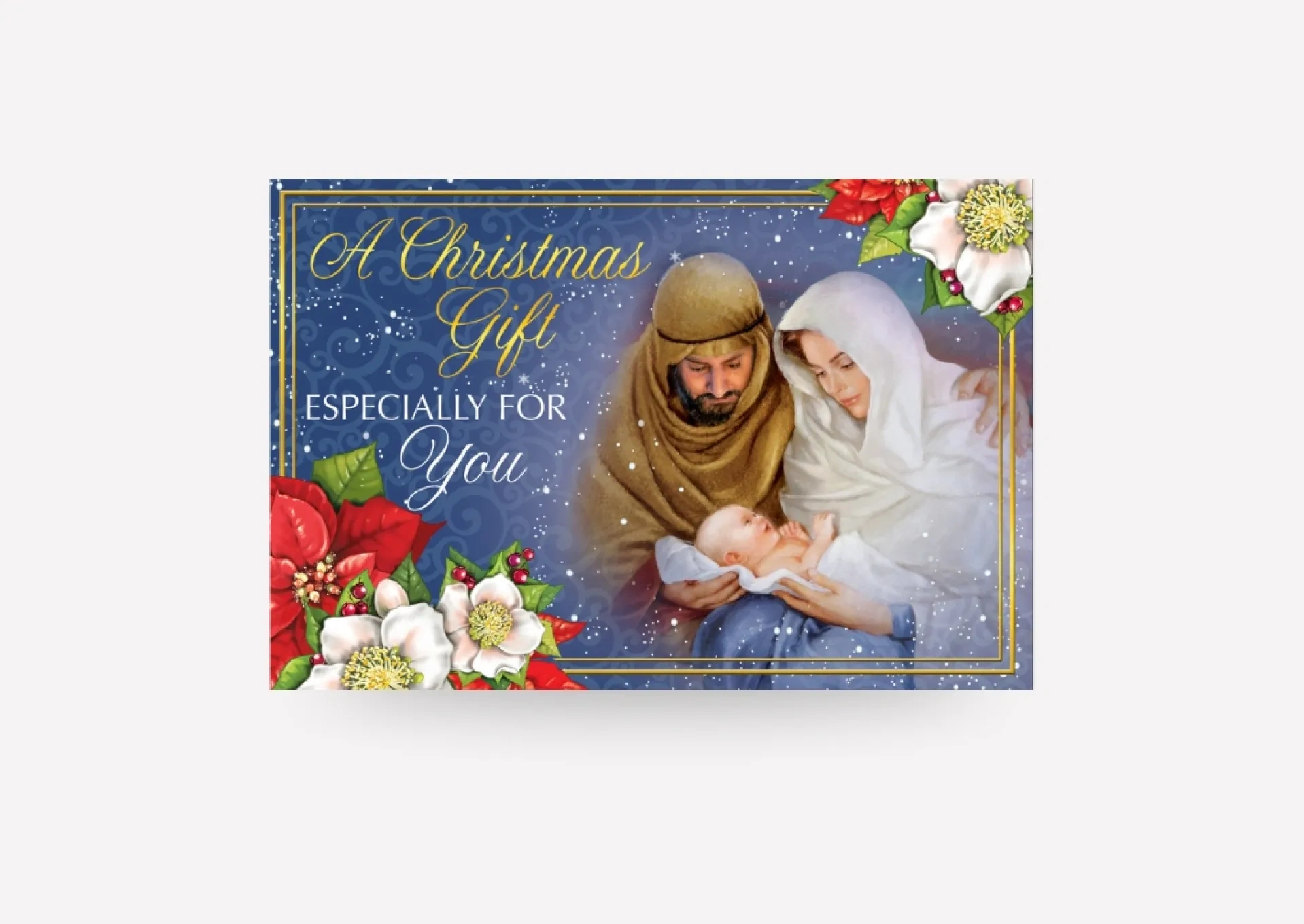 Holy Family Christmas Gift Card Wallet