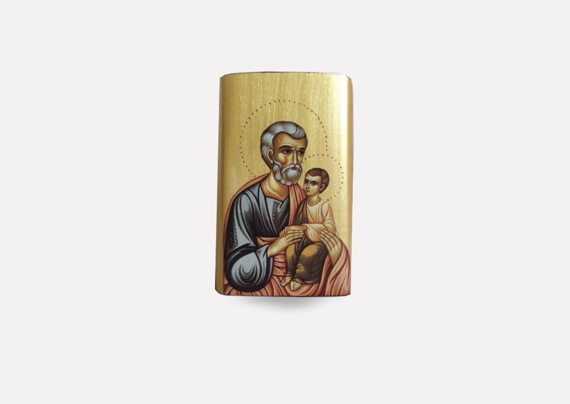 Joseph and Jesus Pocket Icon