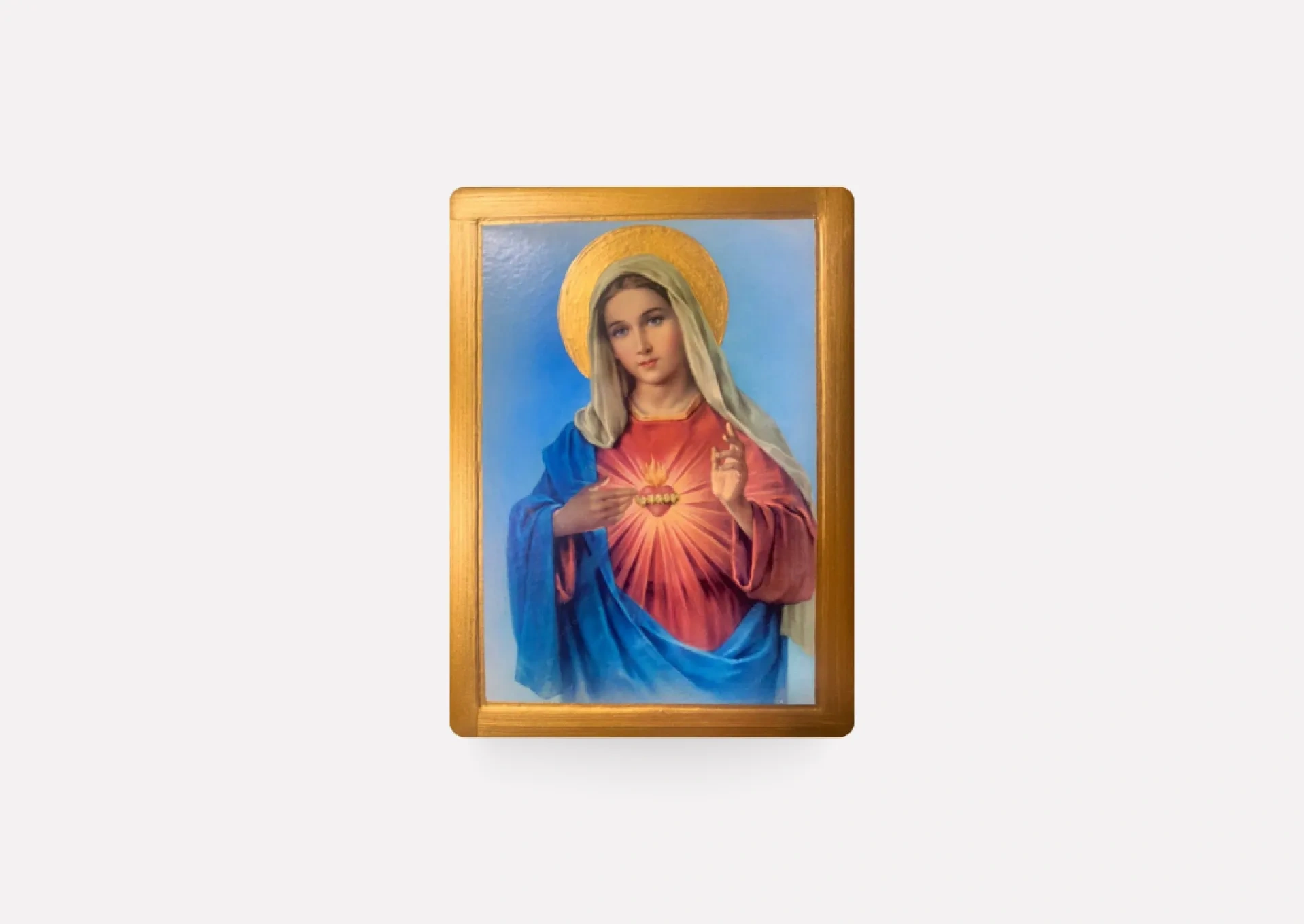Sacred Heart of Mary Ukrainian Icon