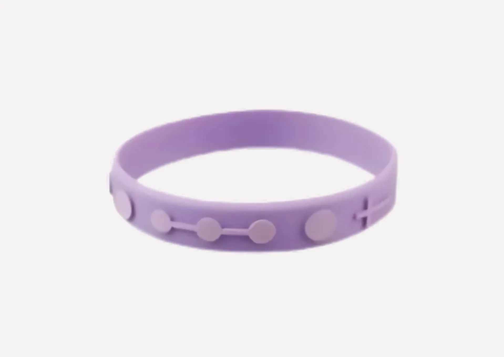 Purple Rosary Bracelet