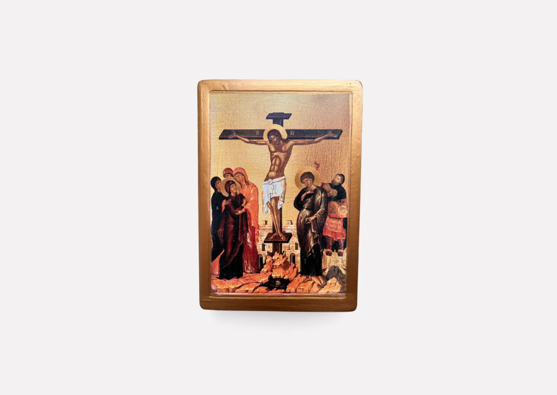 Icon of The Crucifixion