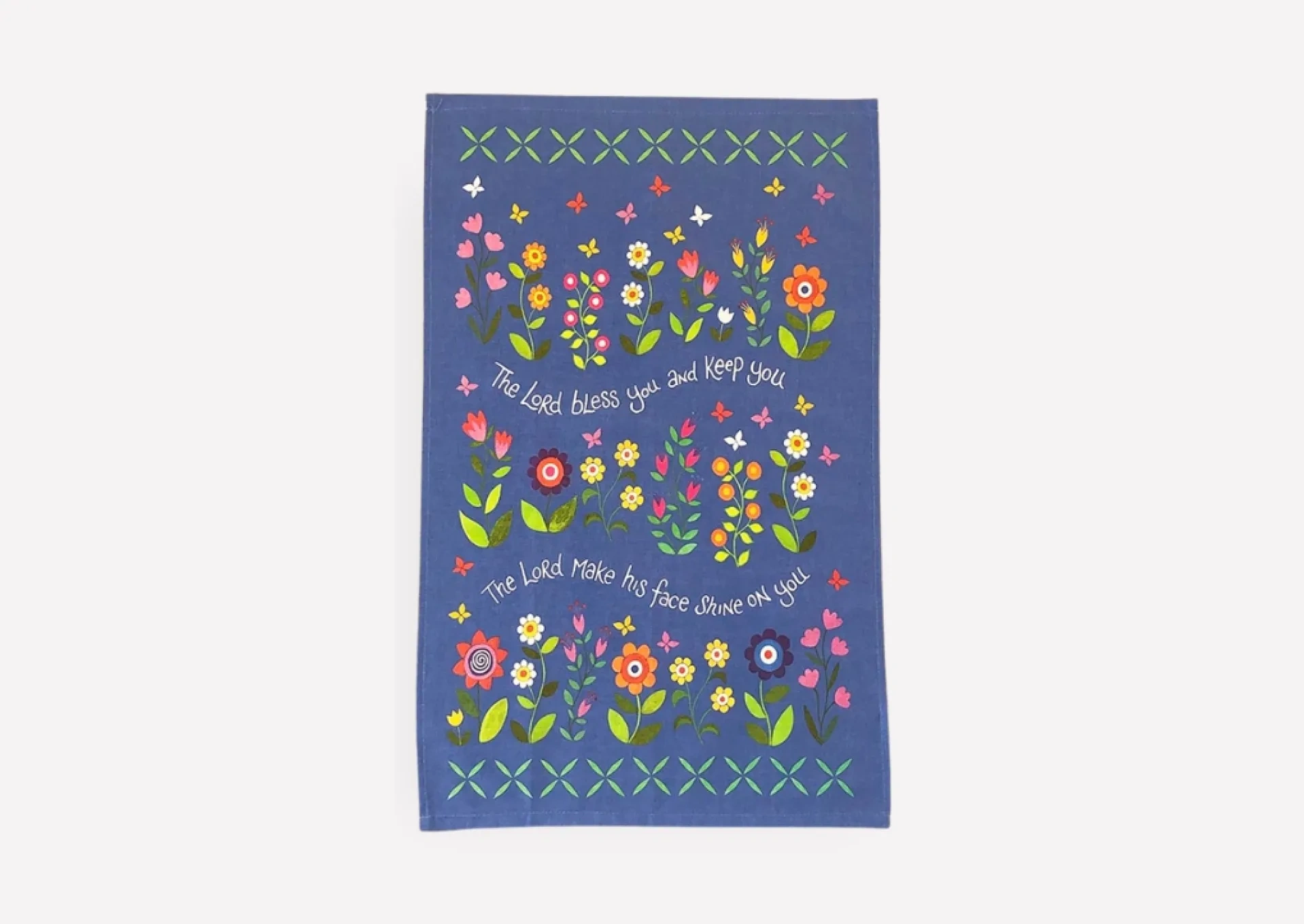 The Lord Bless you Tea Towel