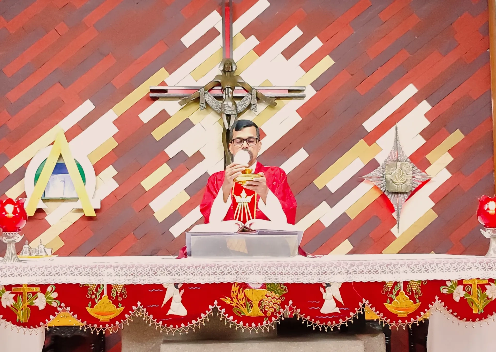 Holy Mass offered in India