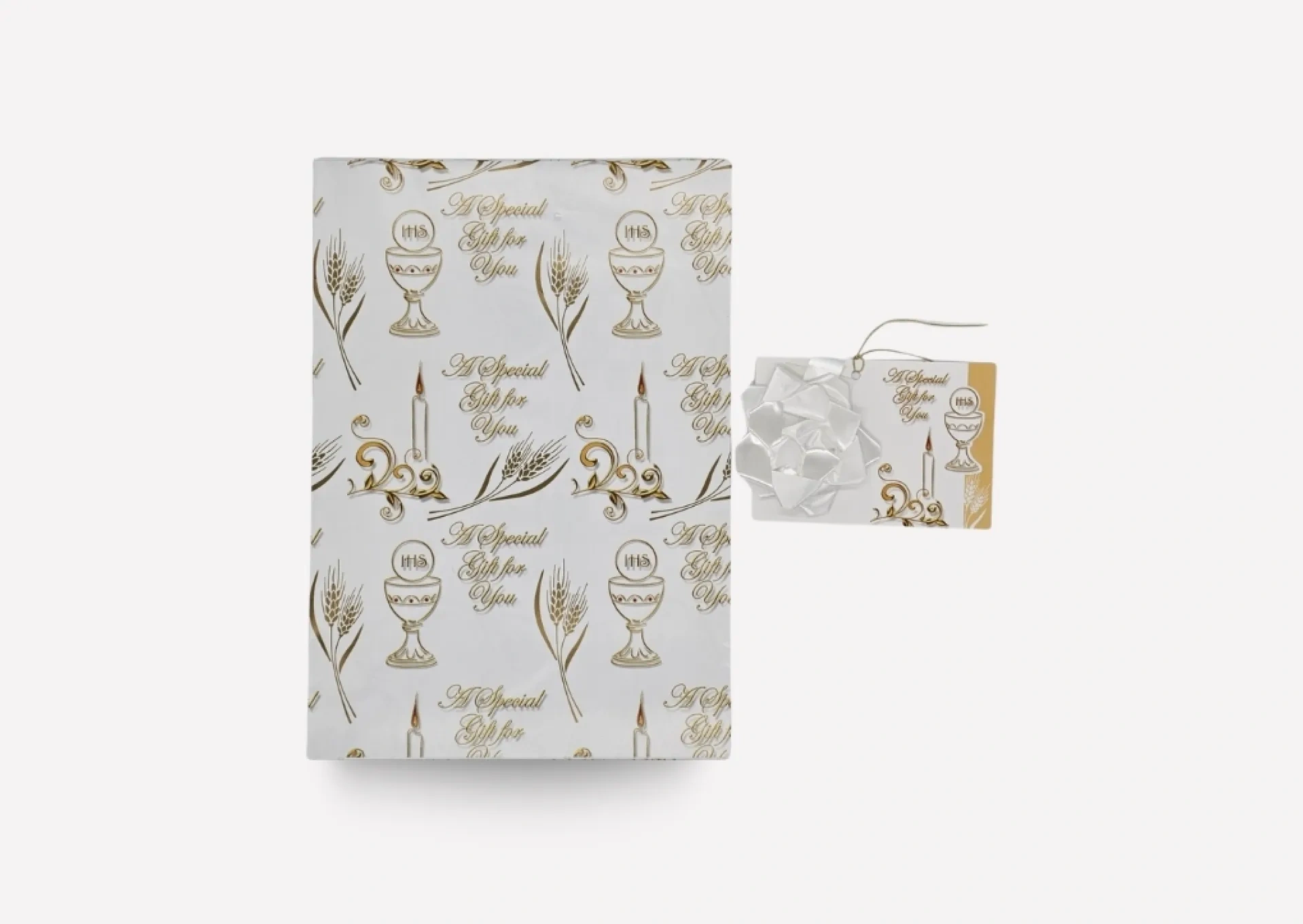 First Holy Communion Wrapping Paper