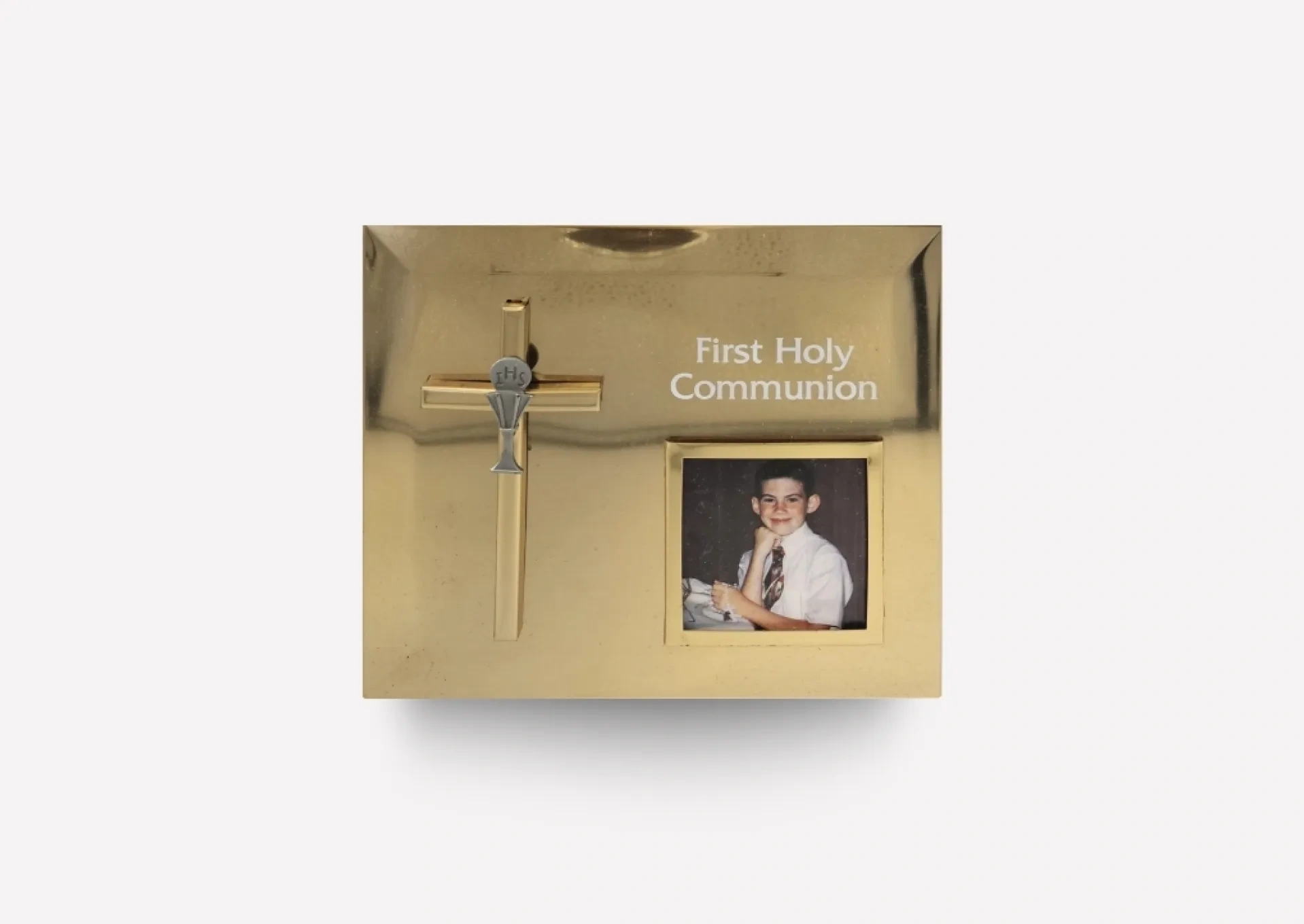 Brass Photo Frame for Holy Communion