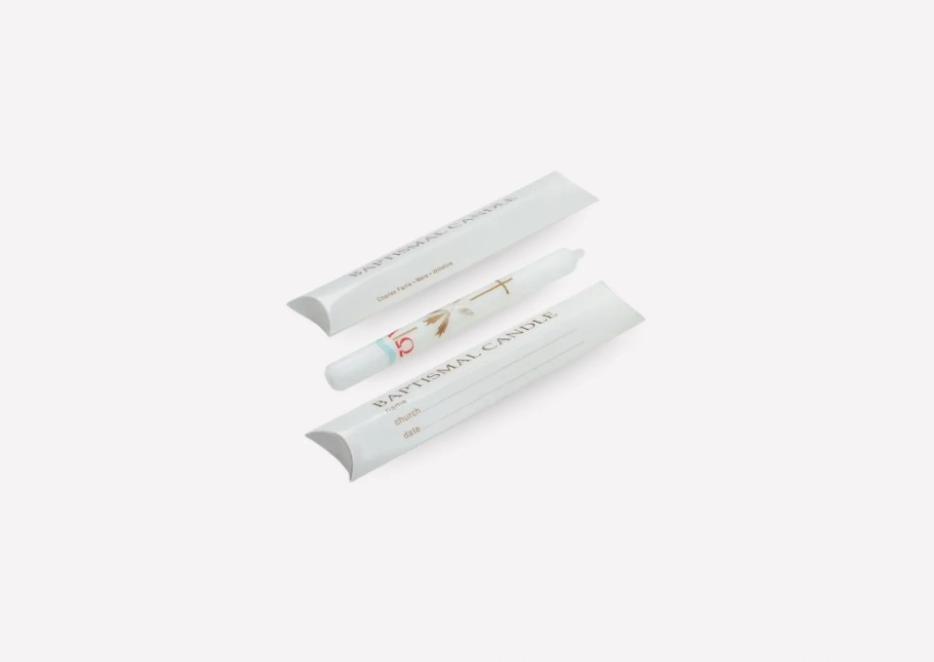 Baptismal Candle Pack of 20