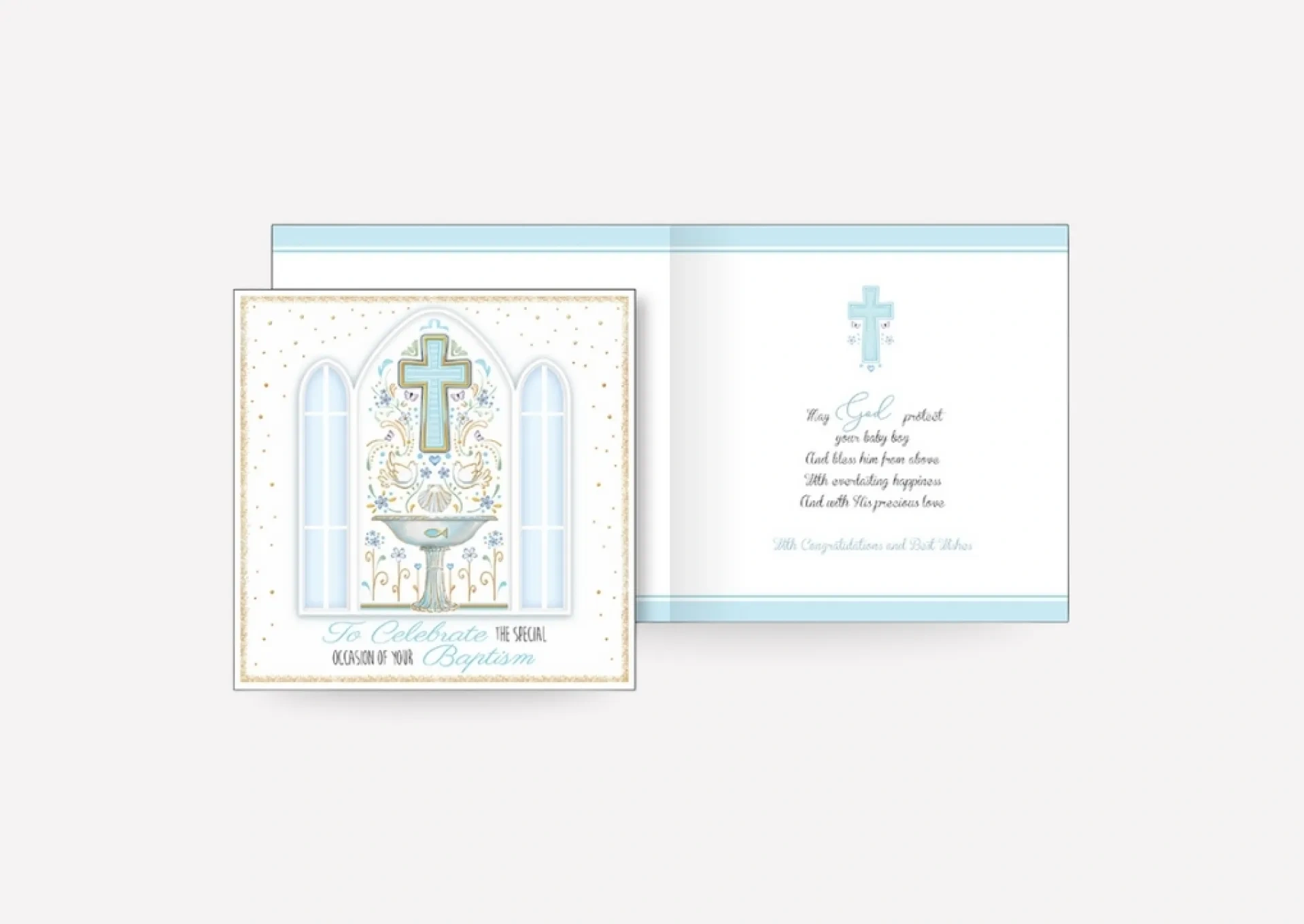 Baptism Blue Card