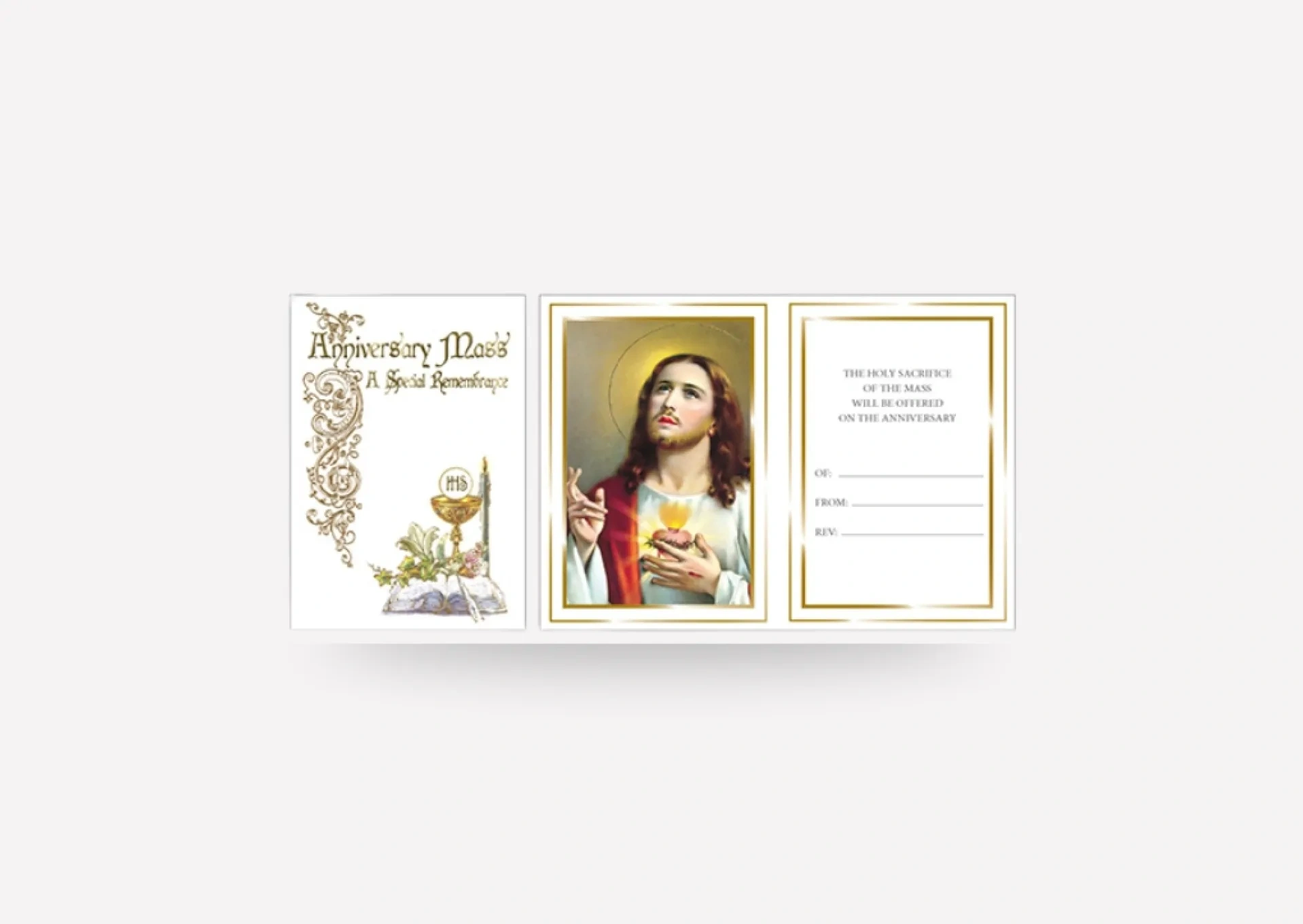 In Loving Memory Anniversary Card